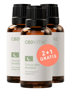 Gocce per dormire ★ 2 + 1 GRATIS