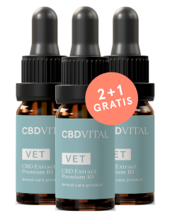 VET CBD 10 Estratto Premium ★ 2 + 1 GRATIS
