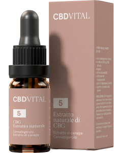 Olio di CBG Estratto Naturale 5%