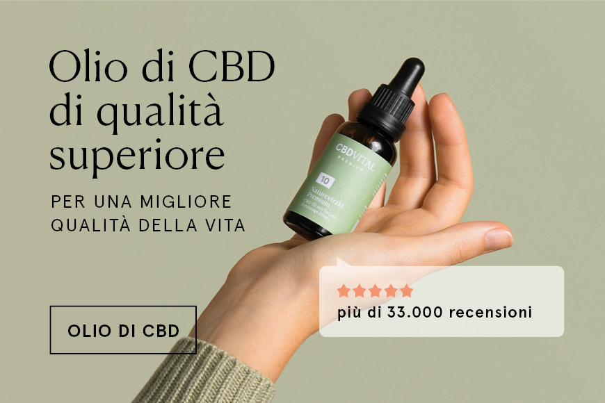 Olio di CBD di qualità superiore